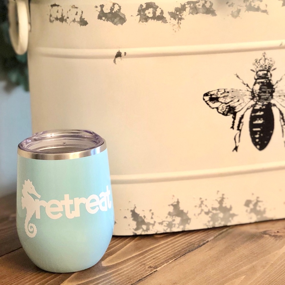 💫CUSTOM💫 Insulated Wine Glass - Picture 2 of 2